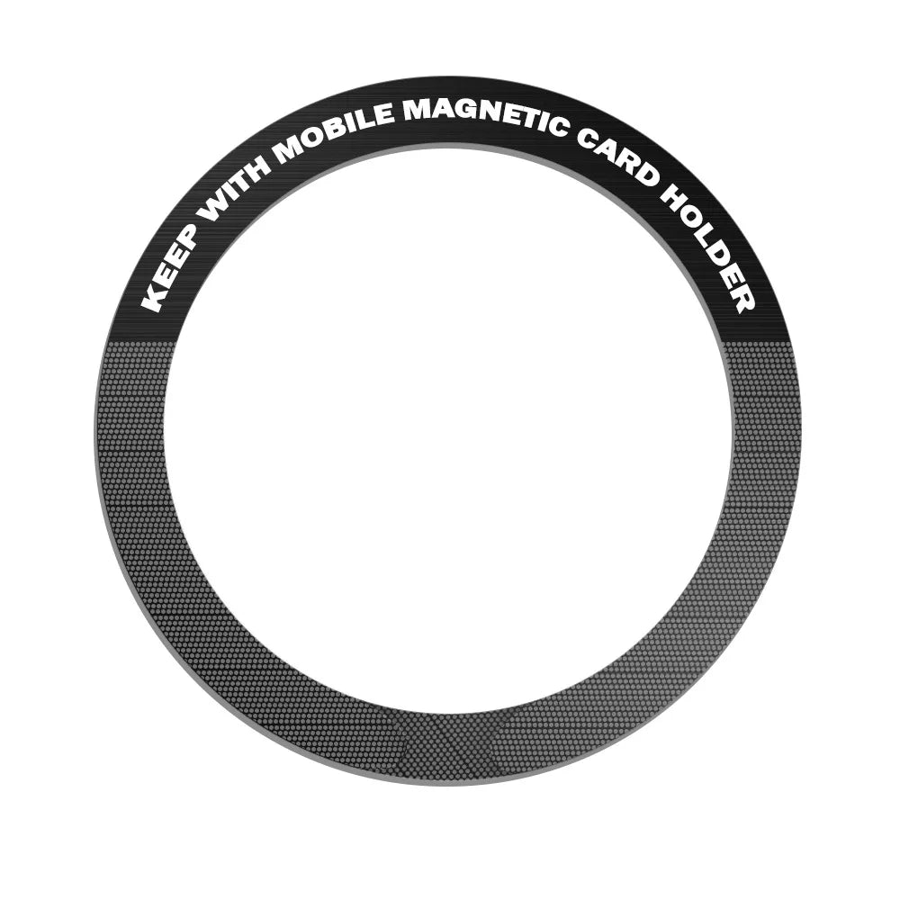 1PC/3PCS Stainless Steel Universal Magnetic Metal Plate Ring For Magsafe Wireless Charger Iron Sheet Sticker Car Phone Holder