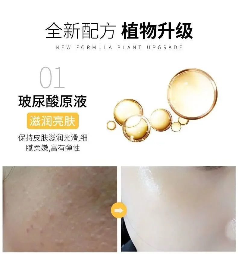 100ml 24k Gold Hyaluronic Acid Nicotinamide Face Serum Anti Aging Facial Lifting Collagen Essence Skin Care Whitening Serum