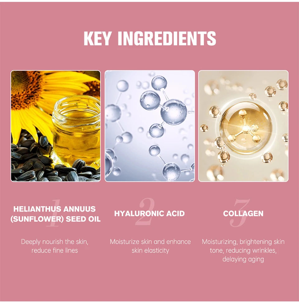 Wrinkle Bounce Multi Balm Extract Deep Hydrating Facial Skin Multi-functional Pink Balm Stick Skin Care Makeup Base Products