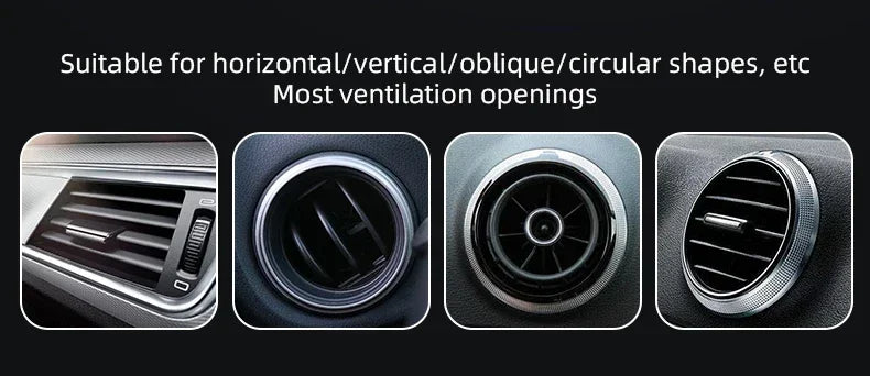 VIKEFON Magnetic Car Wireless Charger For iPhone 12 13 14 15 pro max Air Vent Car Phone Holder Stand Fast Car Charging