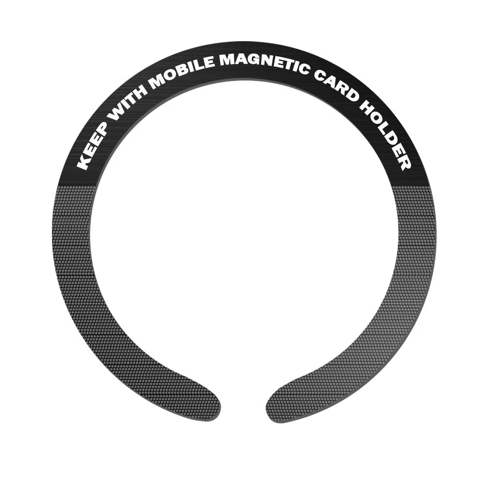 1PC/3PCS Stainless Steel Universal Magnetic Metal Plate Ring For Magsafe Wireless Charger Iron Sheet Sticker Car Phone Holder